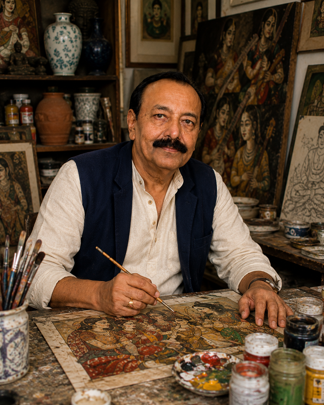Ceramic Raja artist studio