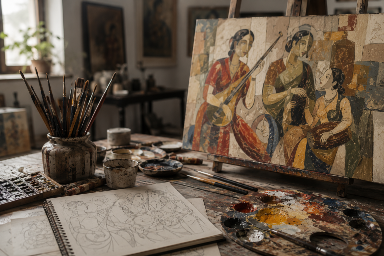 Behind the Canvas: How an Artwork Finds Its Final Form